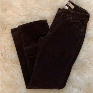 GAP brown corduroy  pant
